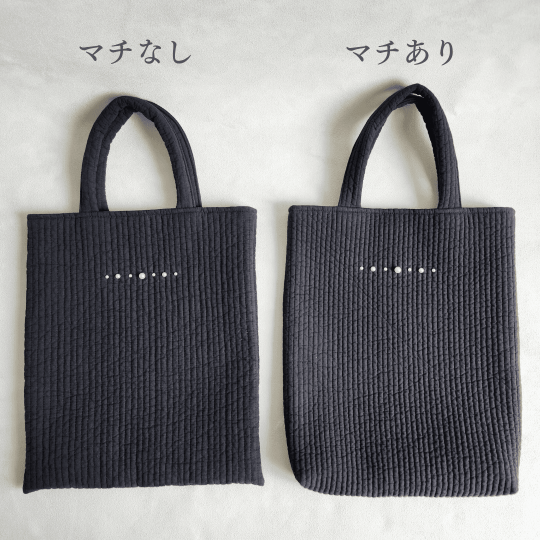 マチありフォーマルヌビバッグ ♡ A4・角2封筒が入る 裏地付き パール ブラック ネイビー サブバッグ イブル 丸洗い | 10枚目